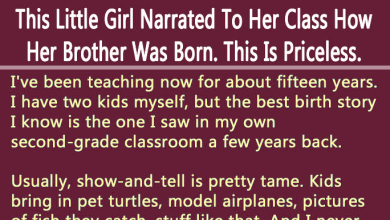 Little Girl Narrates To Her Class How Her Brother Was Born. This Is Priceless thumb