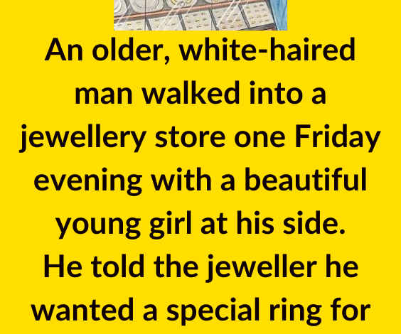 He Told The Jeweller He Wanted Ring