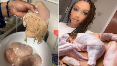 Mother Posts An Alarming Image Of Chicken Breast Disintegrating Into Spaghetti-Like Strands