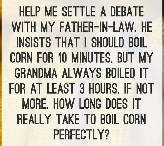 Never Boil Your Corn Again