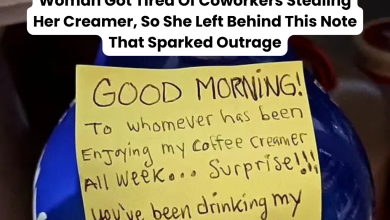 Woman Got Tired Of Coworkers Stealing Her Creamer, So She Left Behind This Note That Sparked Outrage