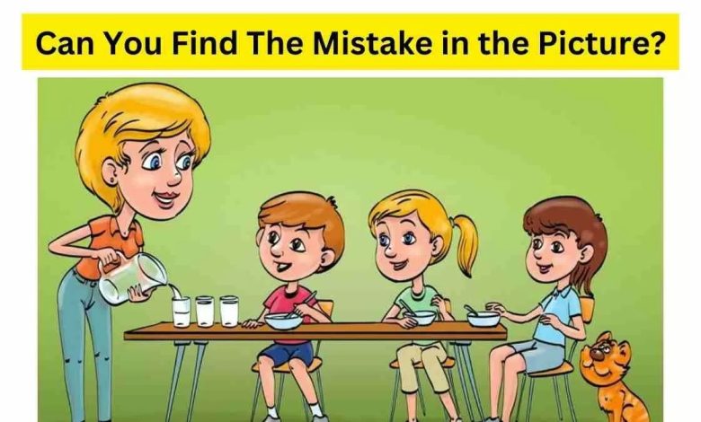 can you find mistake in breakfas