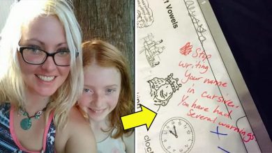 Mom Was Upset After Finding The Teacher's 'warning' Message On Her 7-Year-Old Daughter's Homework