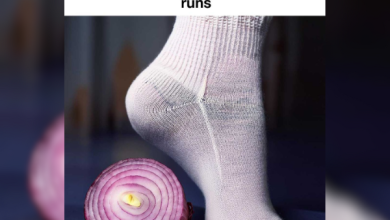 Pop Half An Onion On Your Feet