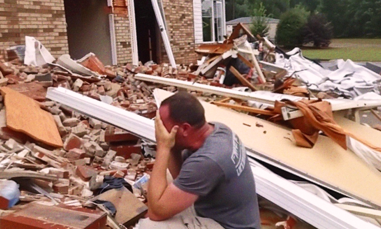 Son Who Didnt Visit His Mother for Years Comes and Sees Her House Destroyed