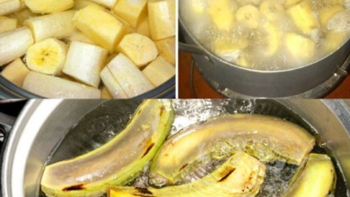 Boil Bananas Drink Liquid Before Bed Every Night