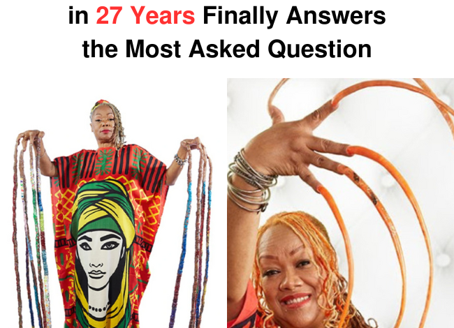 Woman Who Hasnt Cut Her Nails in 27 Years Finally Answers the Most Asked Question e1728363405792